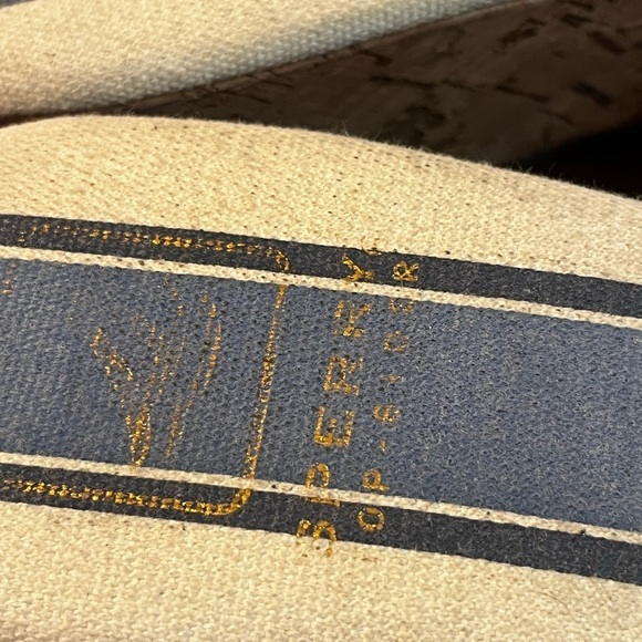 Sperry Top Sider cork wedge heels Floral Blue White Size 10 Women - Picture 10 of 10